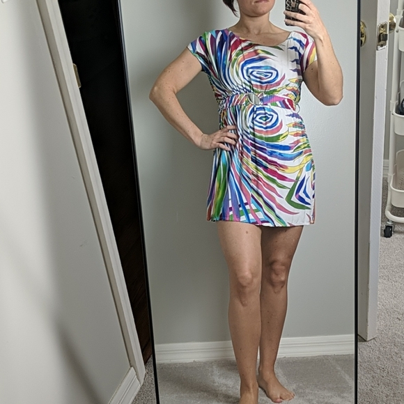 Colorful Flowy Dress - Picture 11 of 12